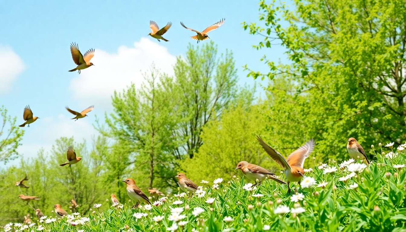 Oiseaux d'avril et mai : quelles espèces observer ?