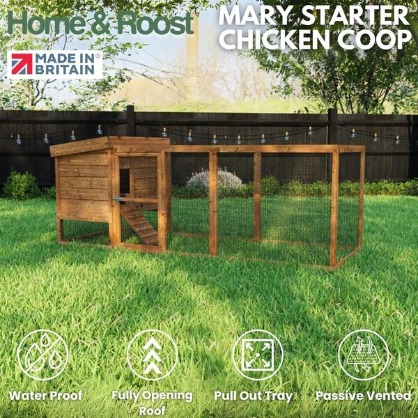 Poulailler Type 01 0,9 m avec nichoir Double