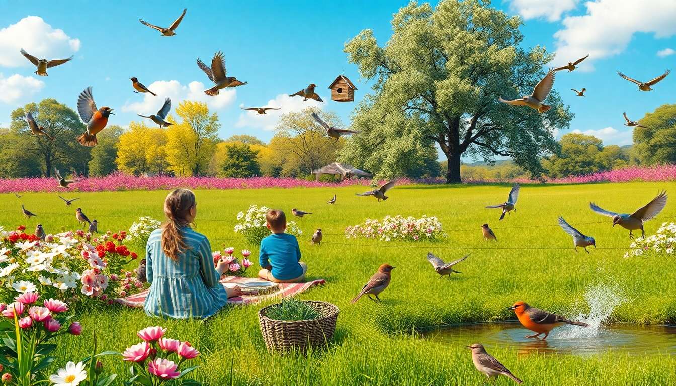 5 idées d'activités pour aider les oiseaux même en vacances