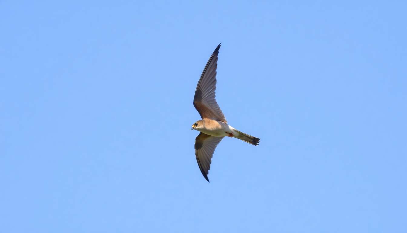 Un grand migrateur aux ailes en faucille Un grand migrateur aux ailes en faucille