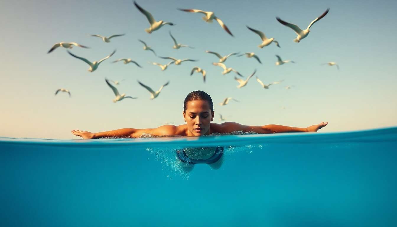 La nage chez laure manaudou : synchronie et ma&icirc;trise