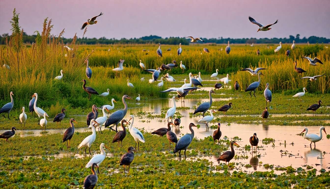 Importance des zones humides pour la biodiversité Importance des zones humides pour la biodiversité
