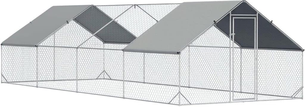 Test enclos extérieur PawHut : parc grillagé 24 m²