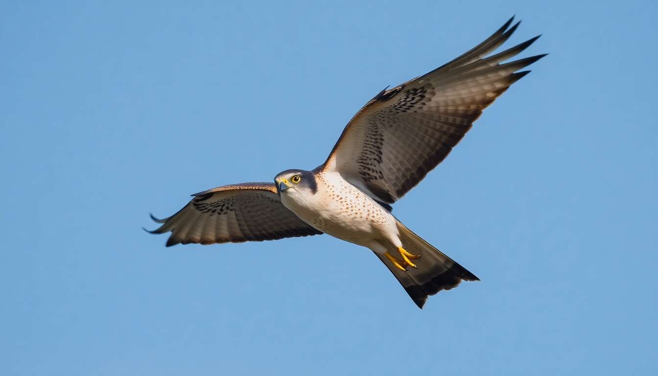 Les records de vitesse : l'impressionnant faucon p&egrave;lerin