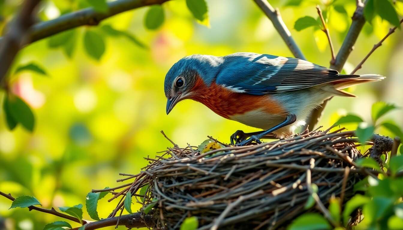 Les oiseaux : de v&eacute;ritables papas poules