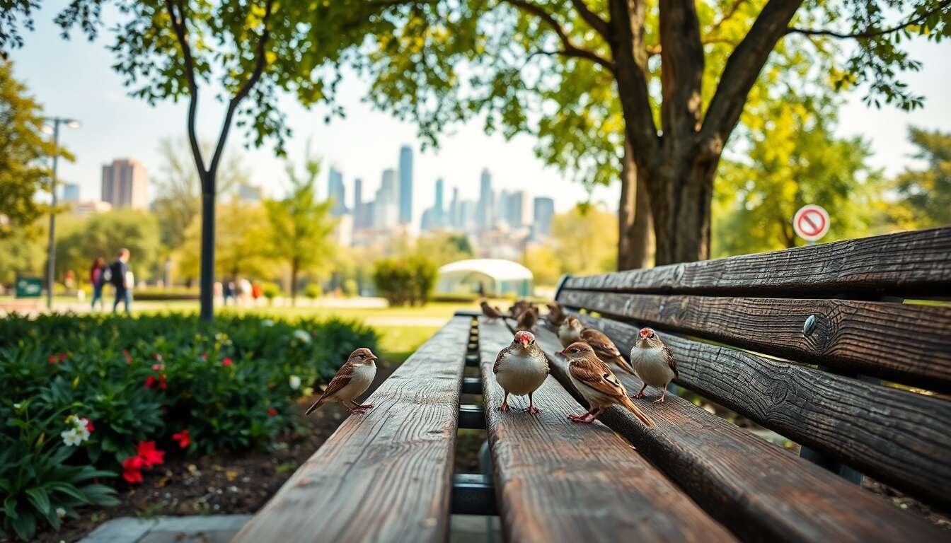 Initiatives pour la pr&eacute;servation des moineaux urbains