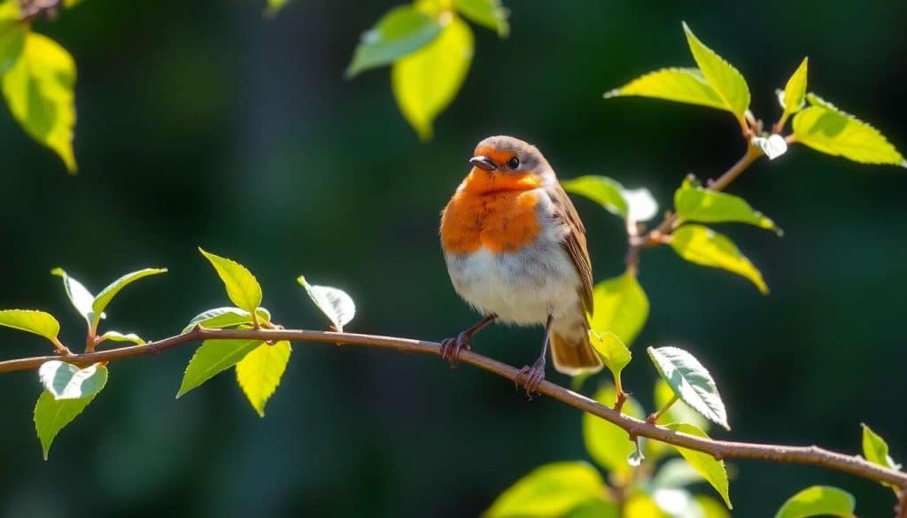 Une histoire d'oiseaux : rougegorge & cie