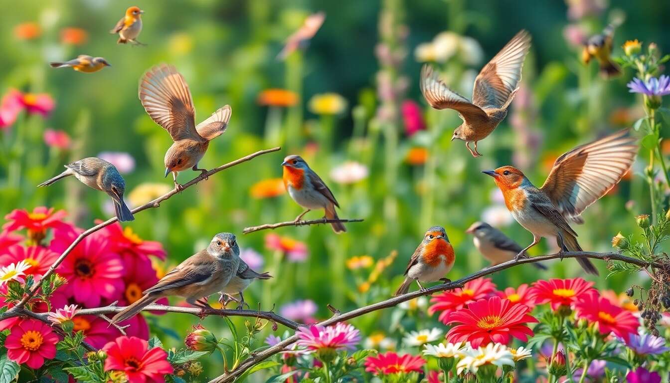 Observer les oiseaux : un spectacle quotidien Observer les oiseaux : un spectacle quotidien