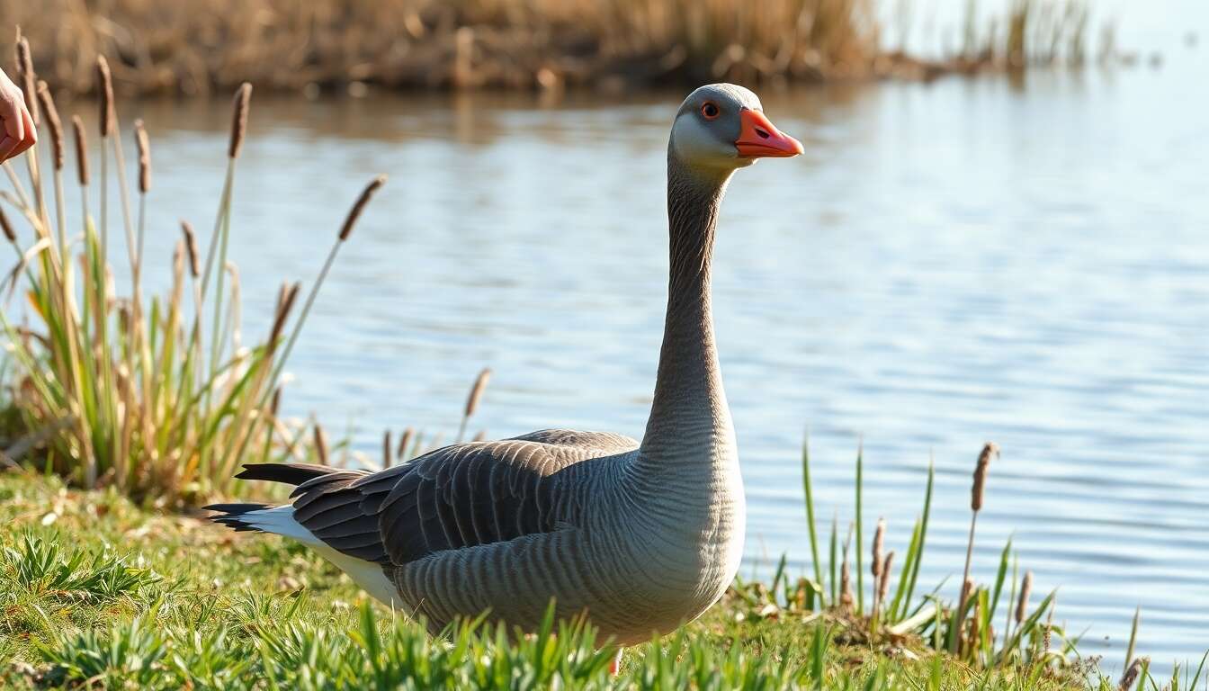 Relation entre l'oie cendrée et l'homme Relation entre l'oie cendrée et l'homme