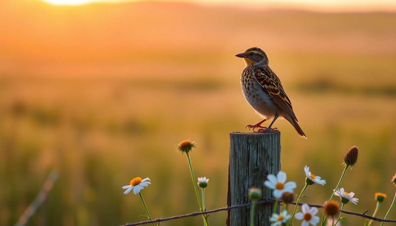 Menaces pesant sur l'alouette des champs