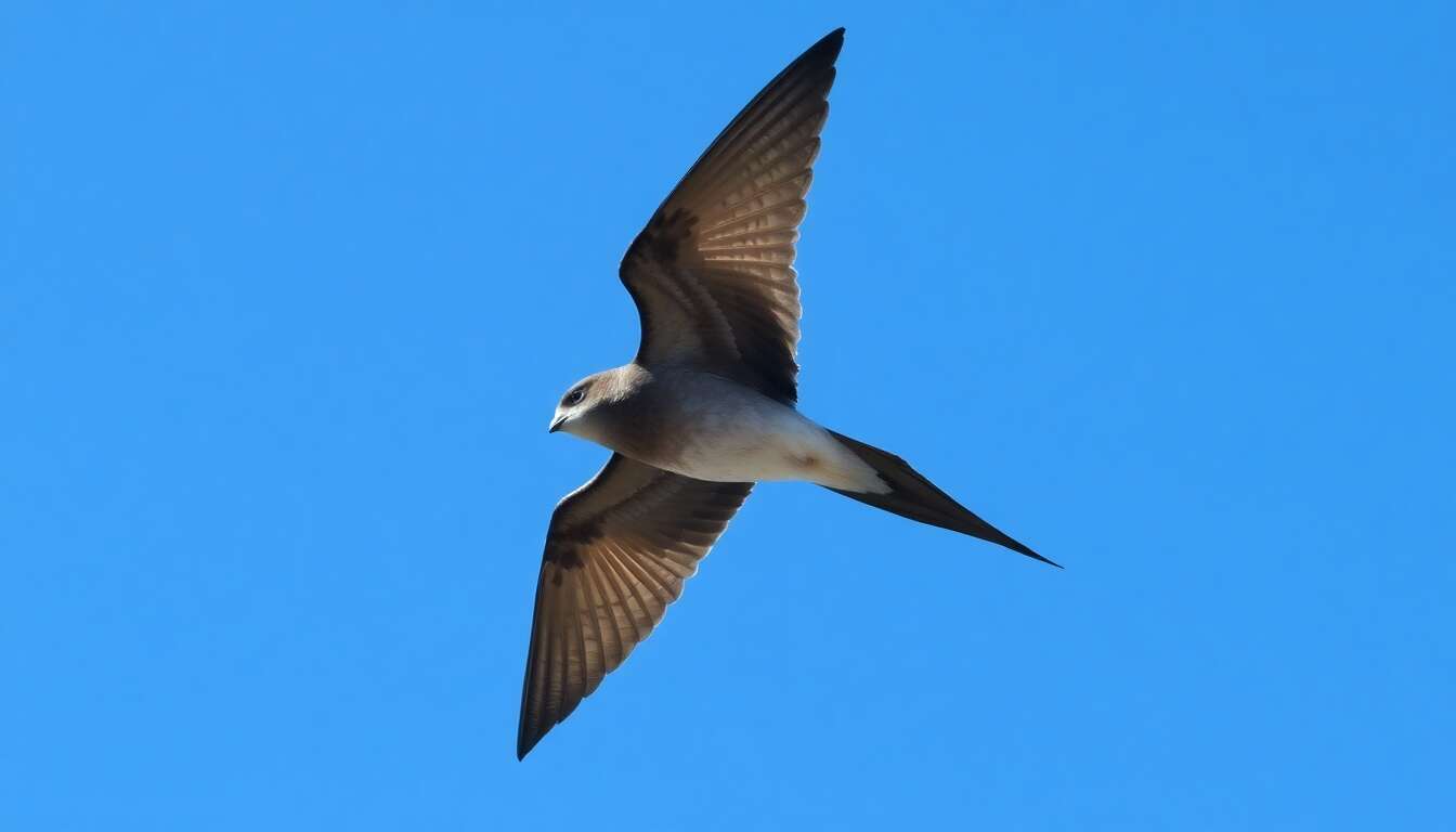 Les caract&eacute;ristiques du martinet noir