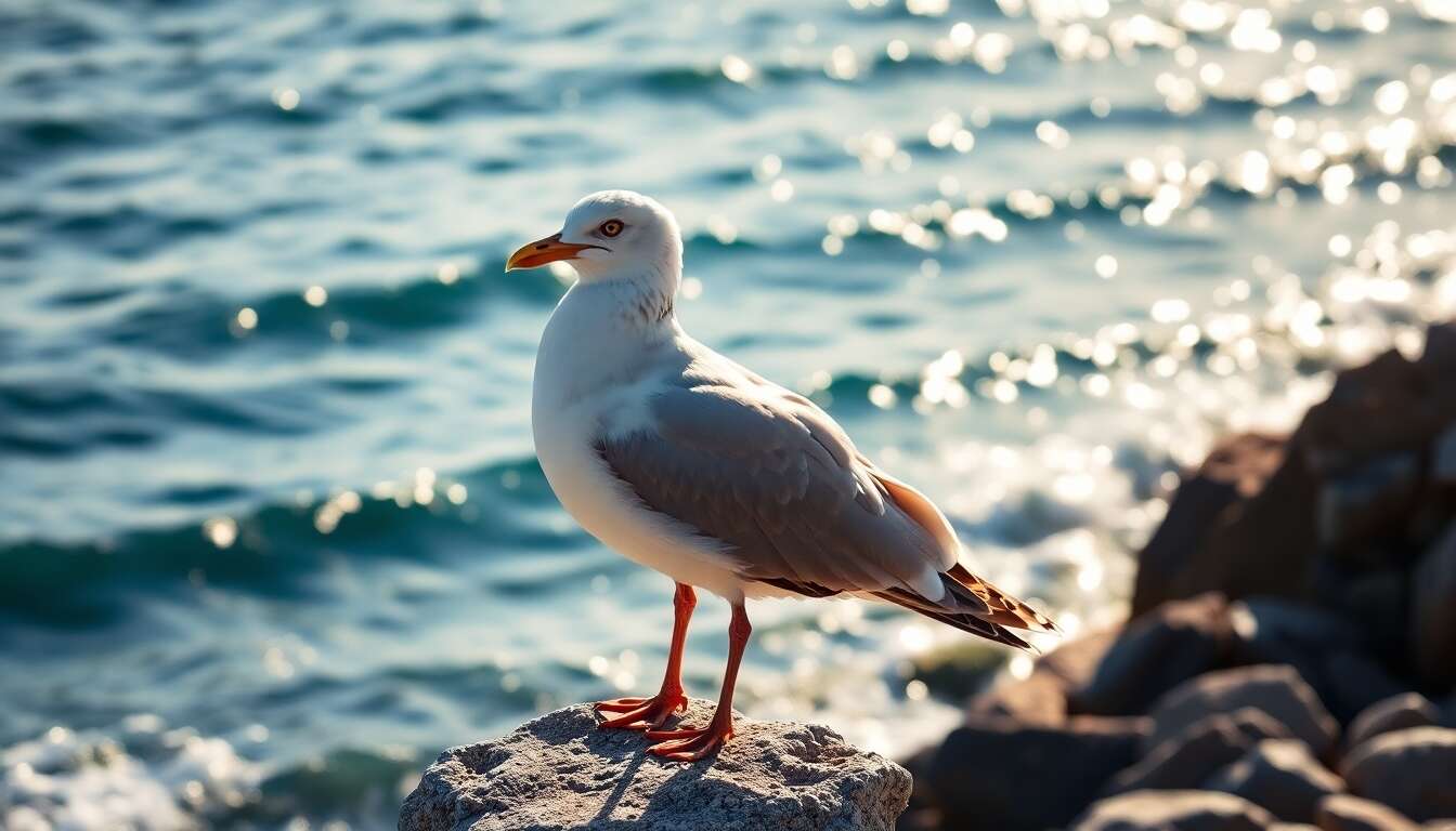 Le goéland argenté : roi des plages Le goéland argenté : roi des plages