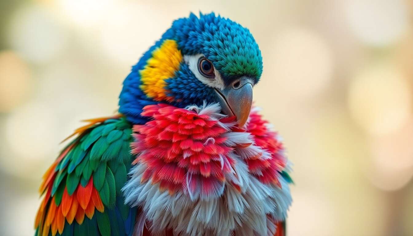 La mue : renouvellement essentiel des plumes