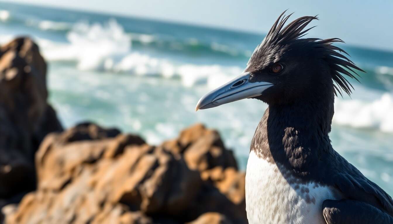 Le cormoran huppé : acrobate du littoral Le cormoran huppé : acrobate du littoral
