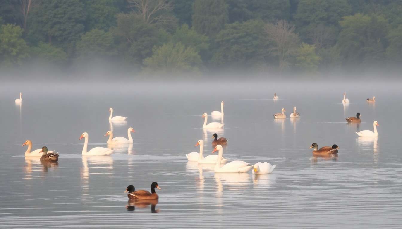 Histoire des anatidés : découvrez ces oiseaux aquatiques fascinants