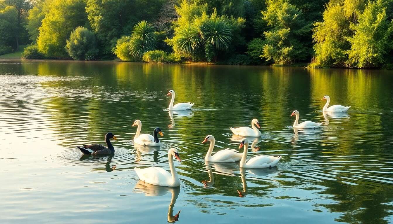 Mode de vie et comportements des anatid&eacute;s