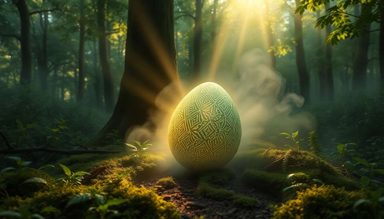 Origine de l'&oelig;uf dans les r&eacute;cits de cr&eacute;ation