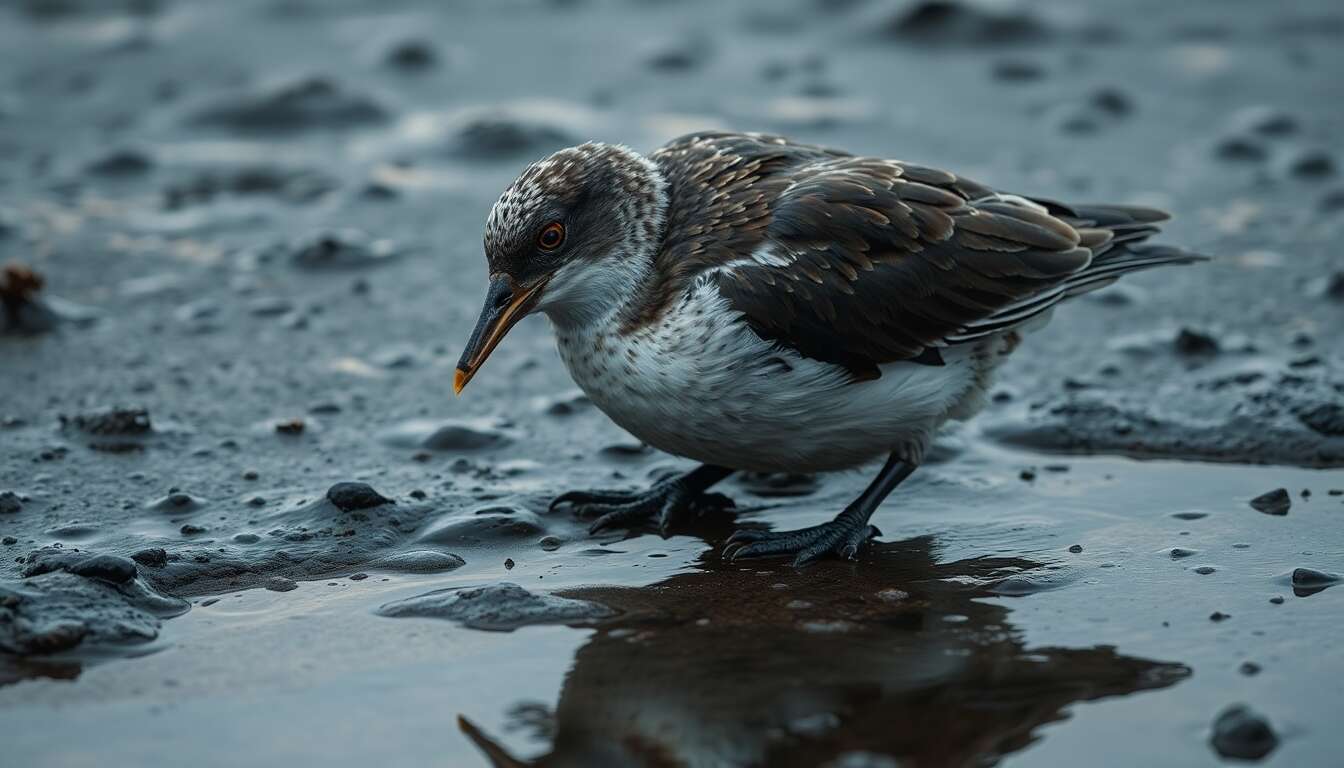 Cons&eacute;quences des mar&eacute;es noires sur les oiseaux
