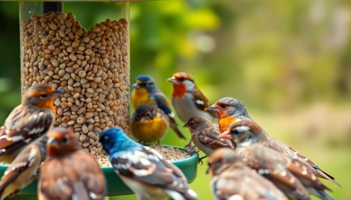 Quand et comment nourrir les oiseaux