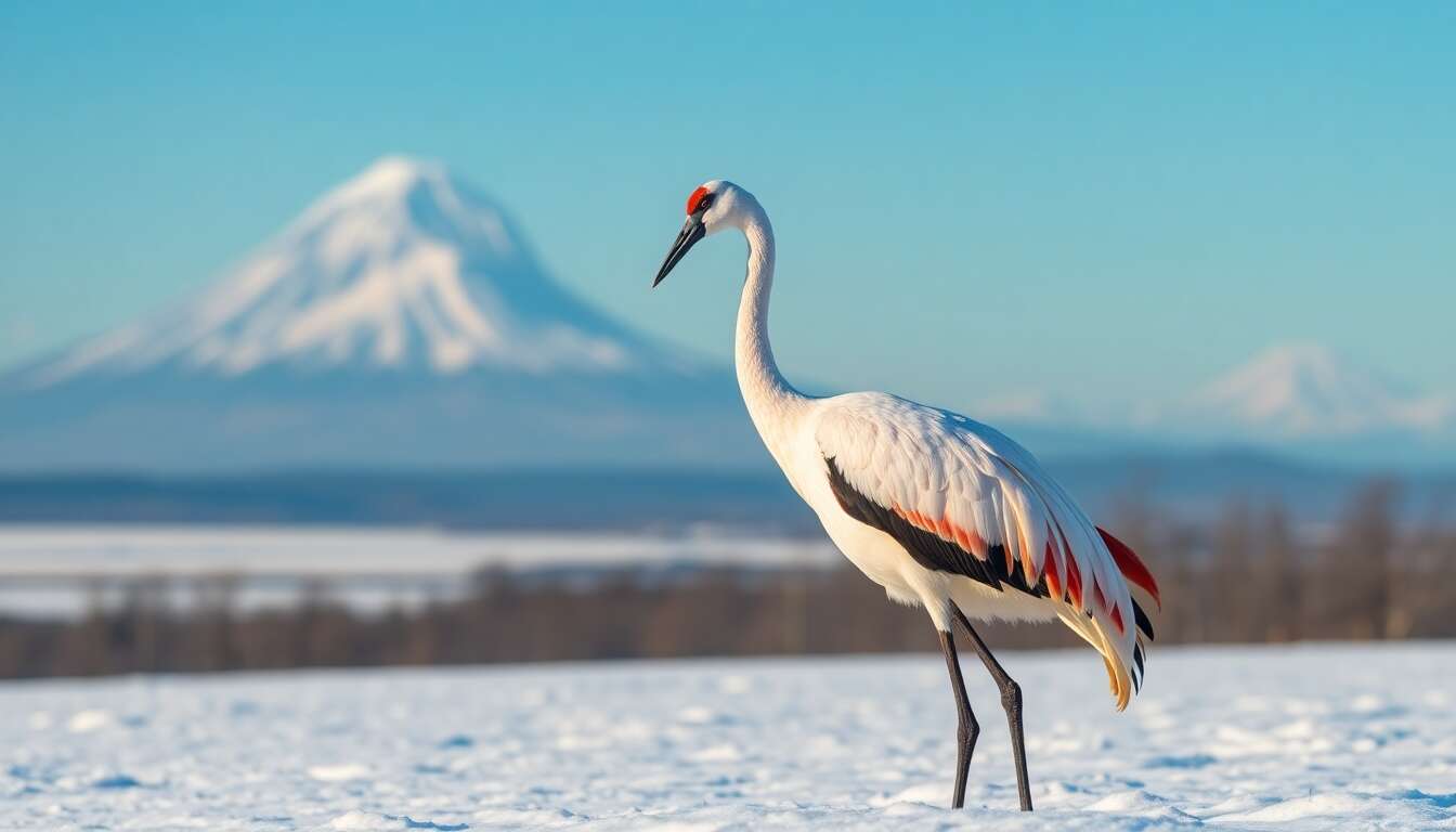 La grue japonaise : ic&ocirc;ne nationale et l&eacute;gendaire