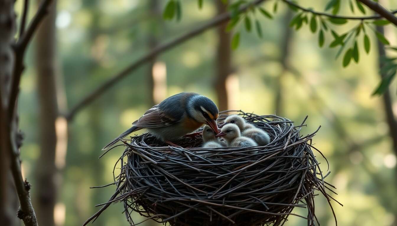Rôle des mères chez les oiseaux : absentes ou impliquées ?