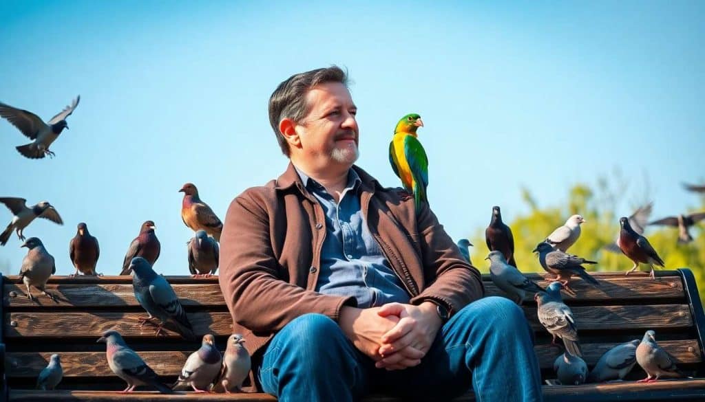 Homme et oiseaux : une connexion fascinante