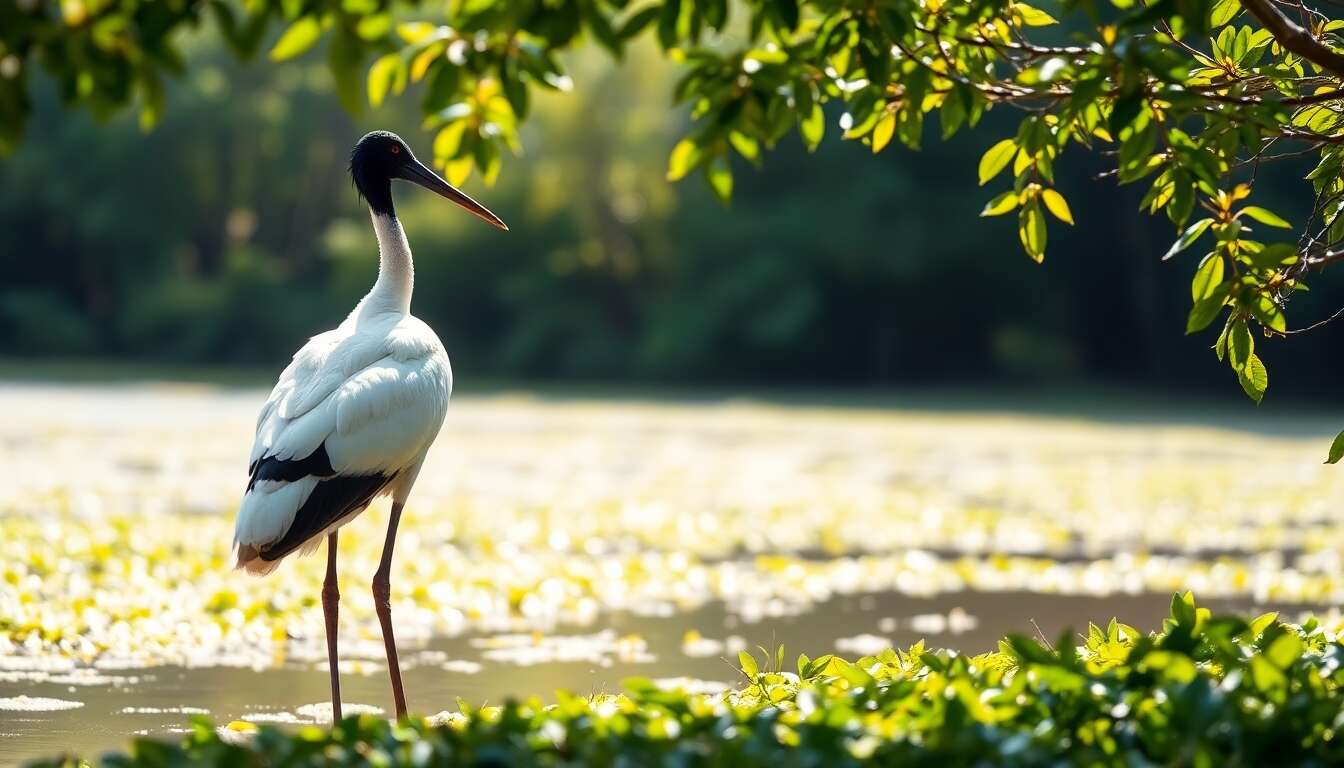 &eacute;cologie et habitat de l'ibis sacr&eacute;