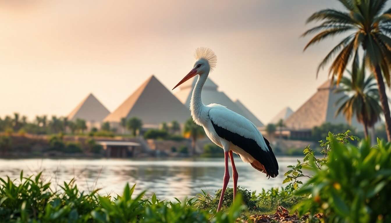 L'ibis sacr&eacute; : entre domestication et esp&egrave;ce invasive