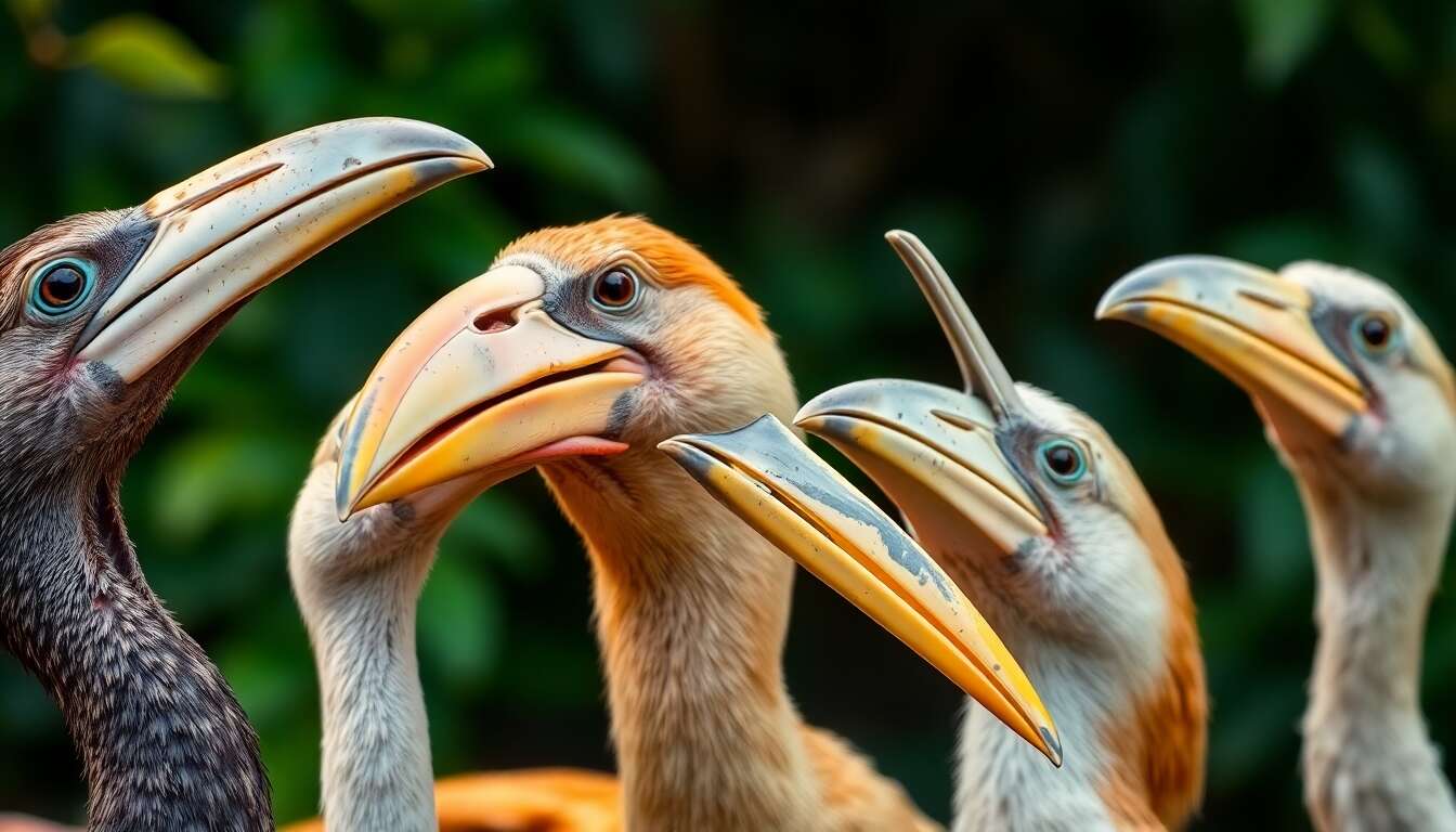 Variations morphologiques : comment les becs s'adaptent à l'environnement Variations morphologiques : comment les becs s'adaptent à l'environnement