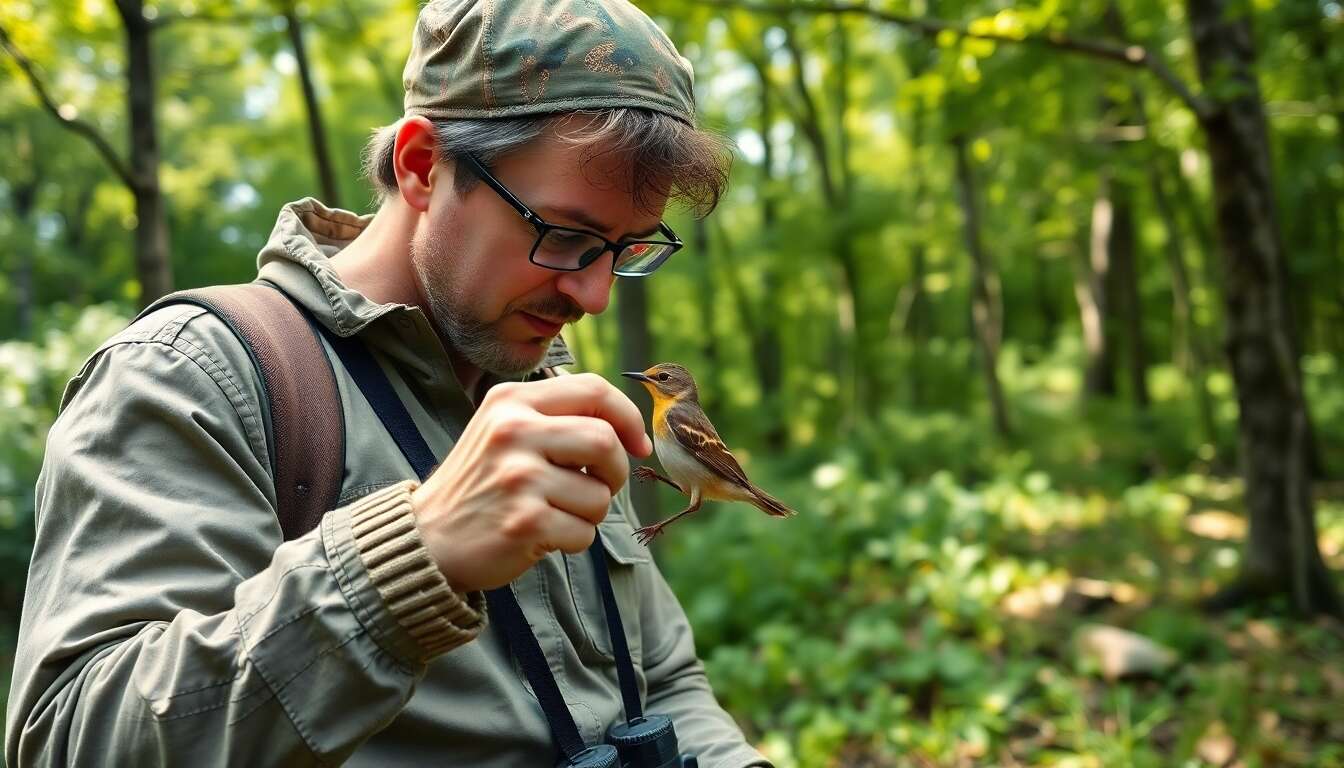 Le r&ocirc;le de l'ornithologue dans le baguage