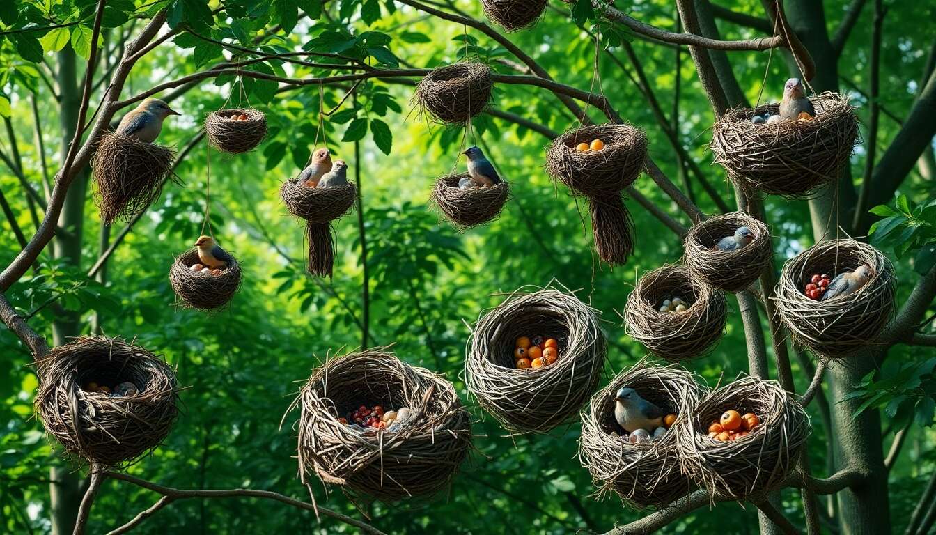 Le saviez-vous ? les particularités des nids d'oiseaux Le saviez-vous ? les particularités des nids d'oiseaux