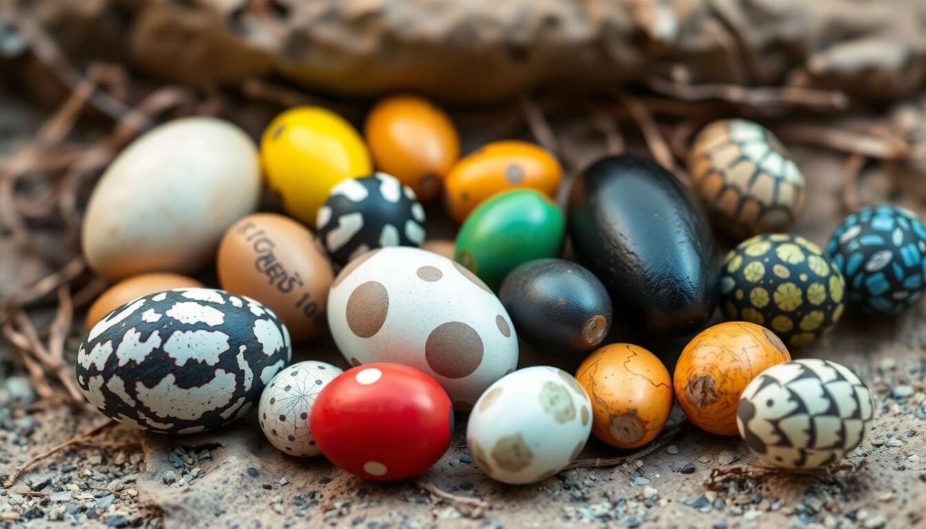 Les particularités des œufs de certaines espèces Les particularités des œufs de certaines espèces