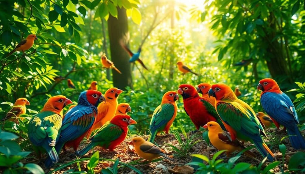 La sociabilité chez les oiseaux