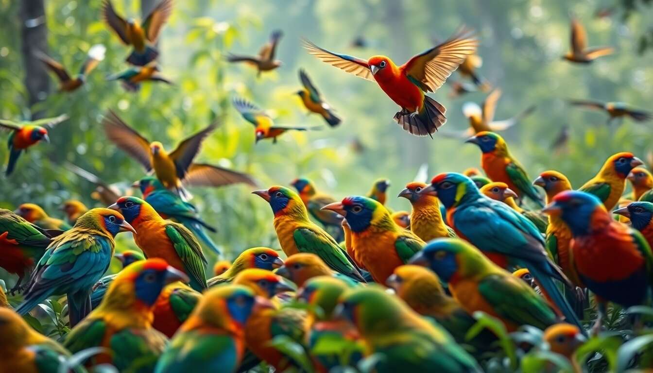 Comprendre la sociabilité chez les oiseaux Comprendre la sociabilité chez les oiseaux