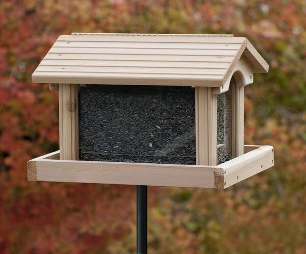 Woodlink Pro4 Premier Mangeoire à Oiseaux en cèdre