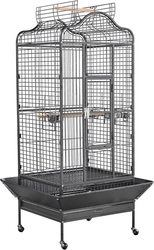 Test de la grande volière Yaheetech pour oiseaux : spacieuse et pratique