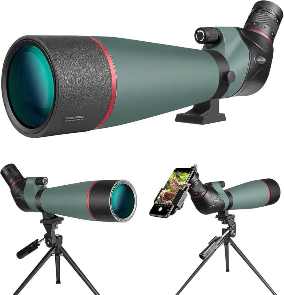 Test JoyDate 20-60x80mm HD : longue-vue tout-terrain avec accessoires complets