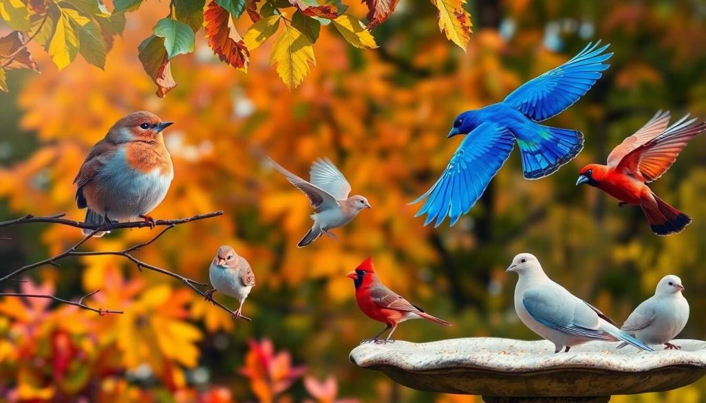 5 oiseaux à observer dans son jardin en automne
