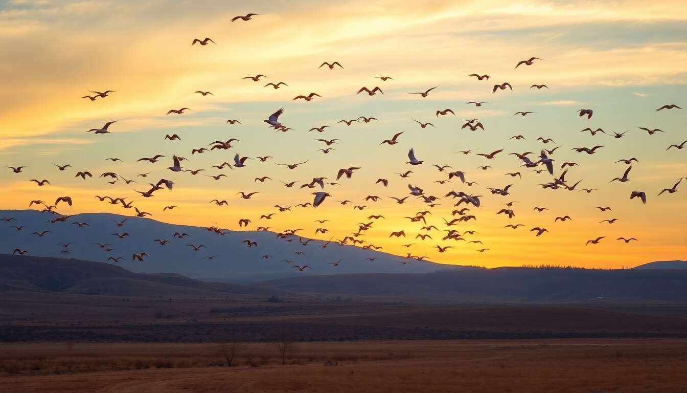 Sites d'observation incontournables pour admirer la migration