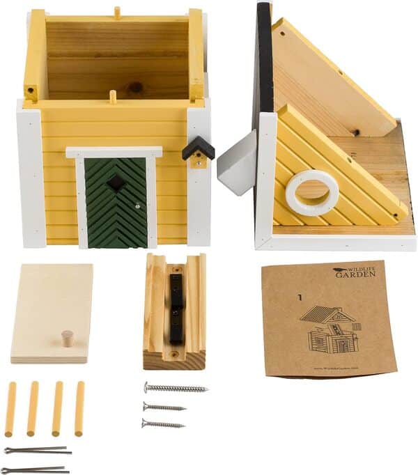 Wildlife Garden WG104 Multiholk Villa Mangeoire pour Oiseaux et nichoir en Bois