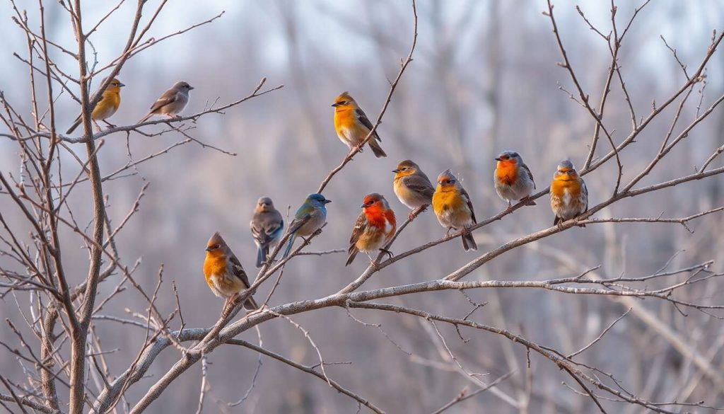 Plumages des oiseaux en automne et hiver : quelles couleurs ?
