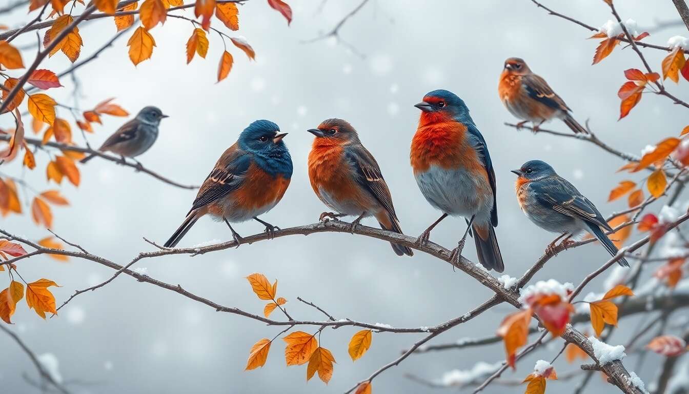 Conseils pour identifier les oiseaux en automne et en hiver