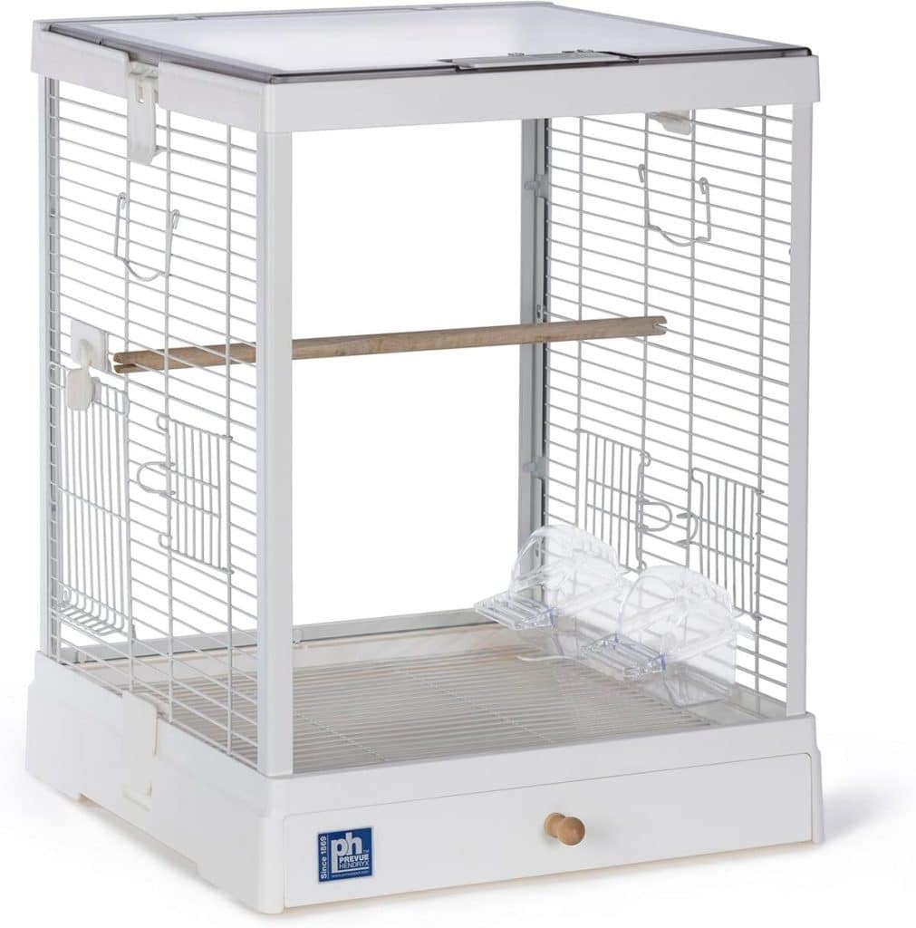 Test de la cage à oiseaux en verre Prevue Pet Products pour petits oiseaux