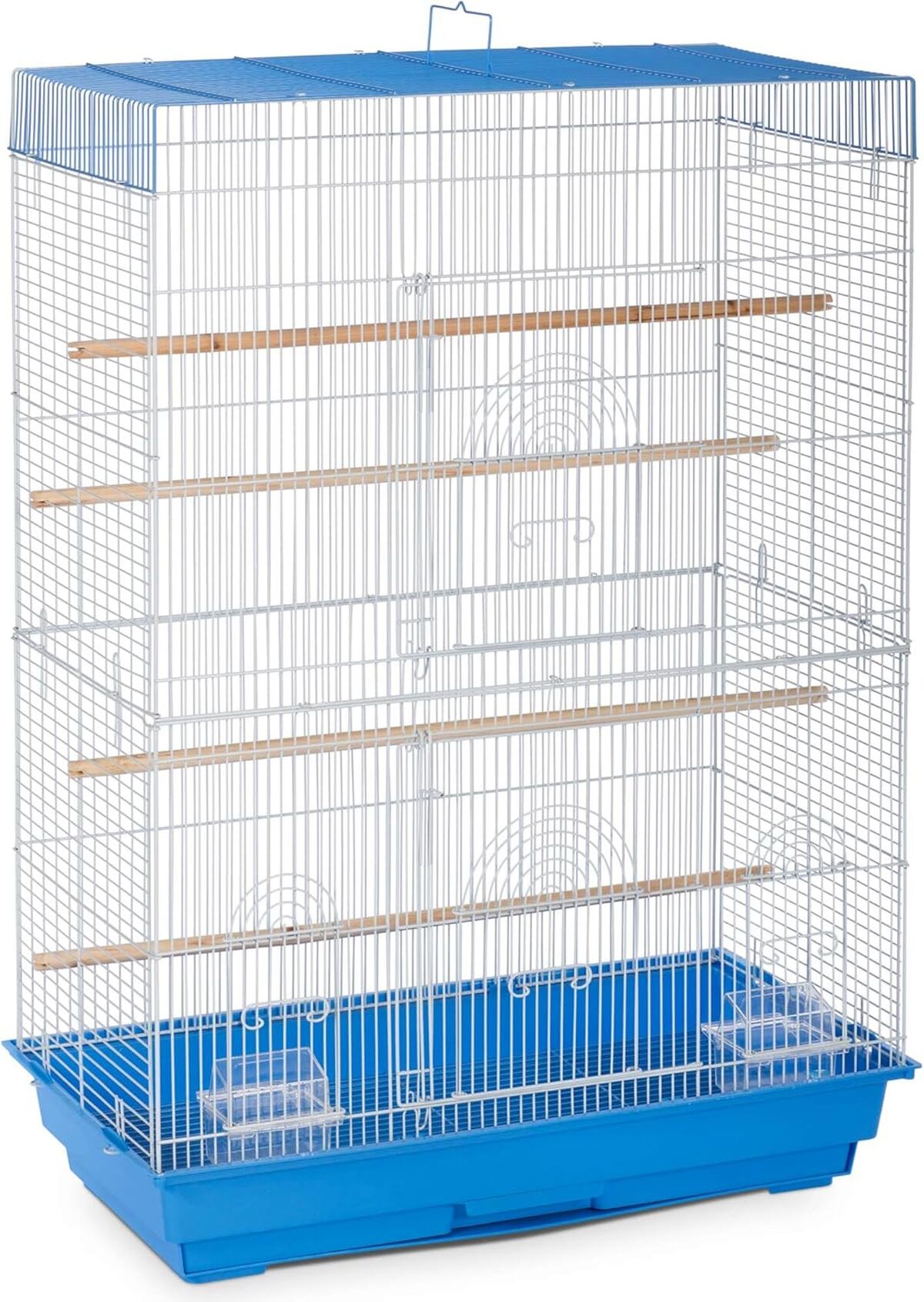 Test de la cage de transport Prevue Pet SP42614-3 bleu/blanc