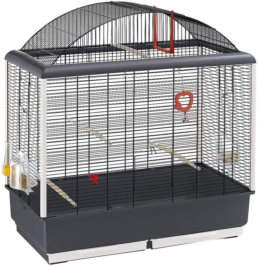 Test de la cage Ferplast Palladio 5 avec toit panoramique pour oiseaux