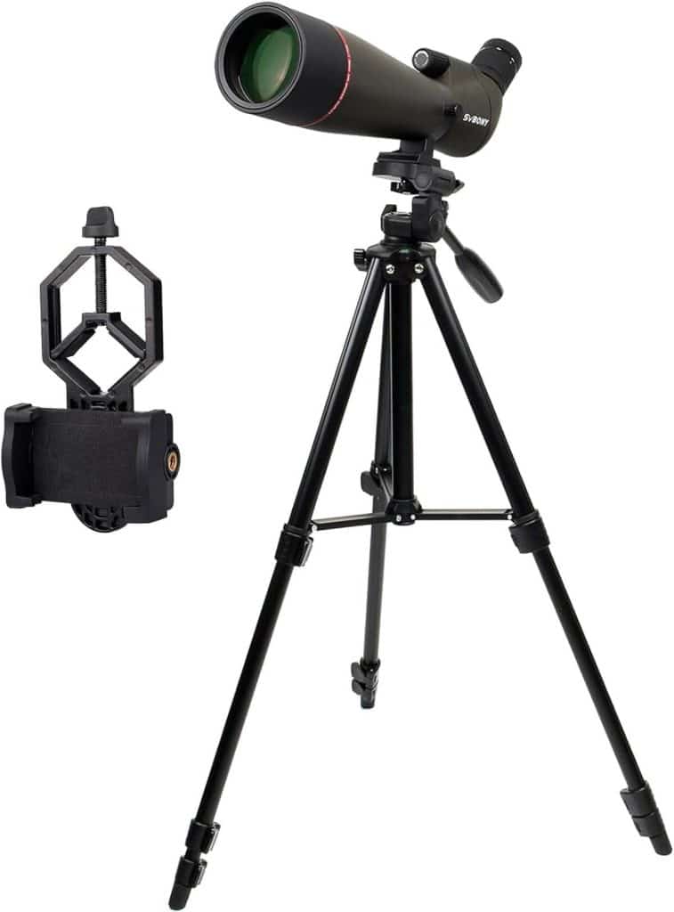 Test de la longue vue Svbony SV13 20-60X80 pour observateurs aguerris