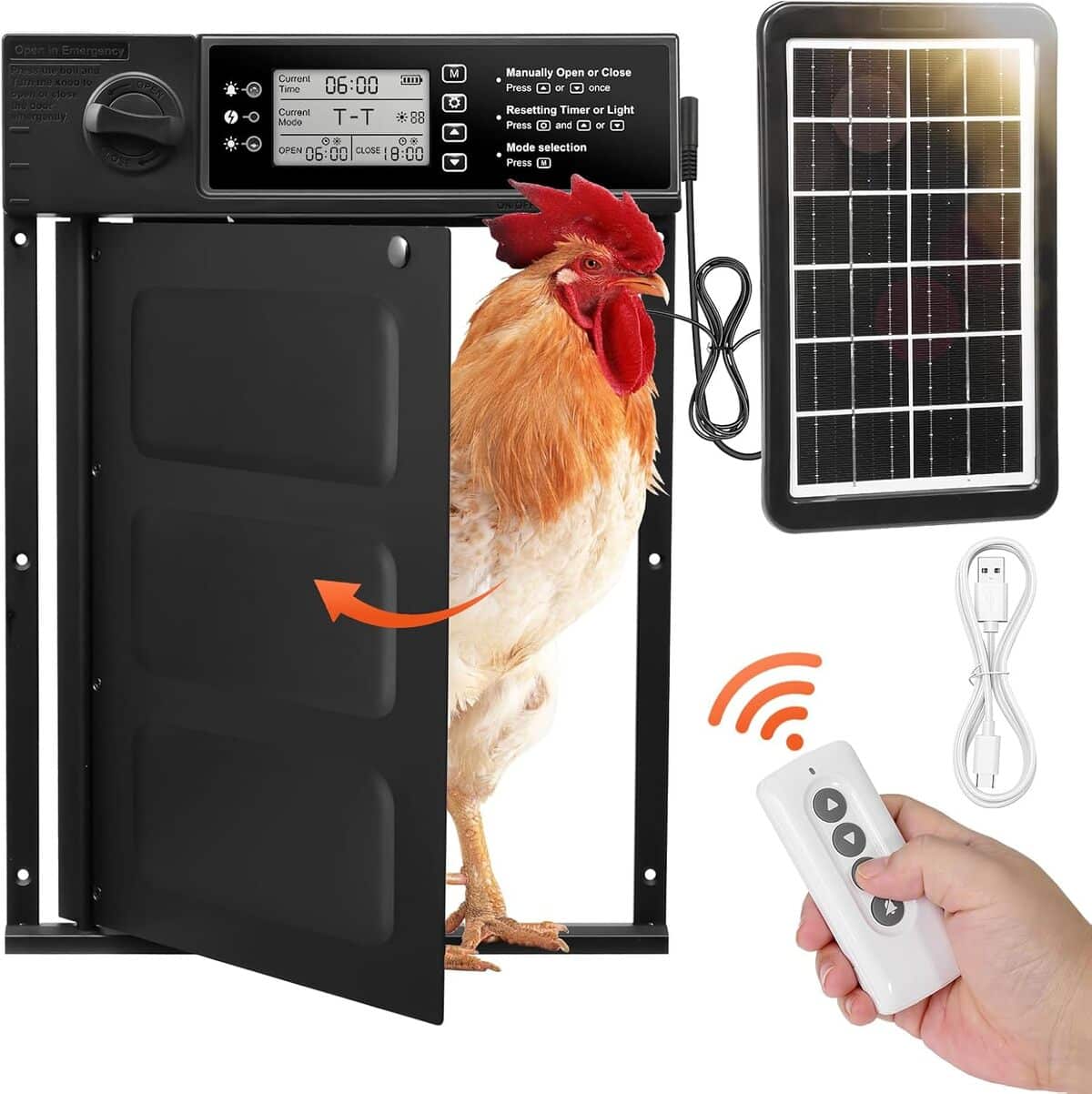Test du clapet solaire wowspeed : automatisation sécurisée pour poulaillers