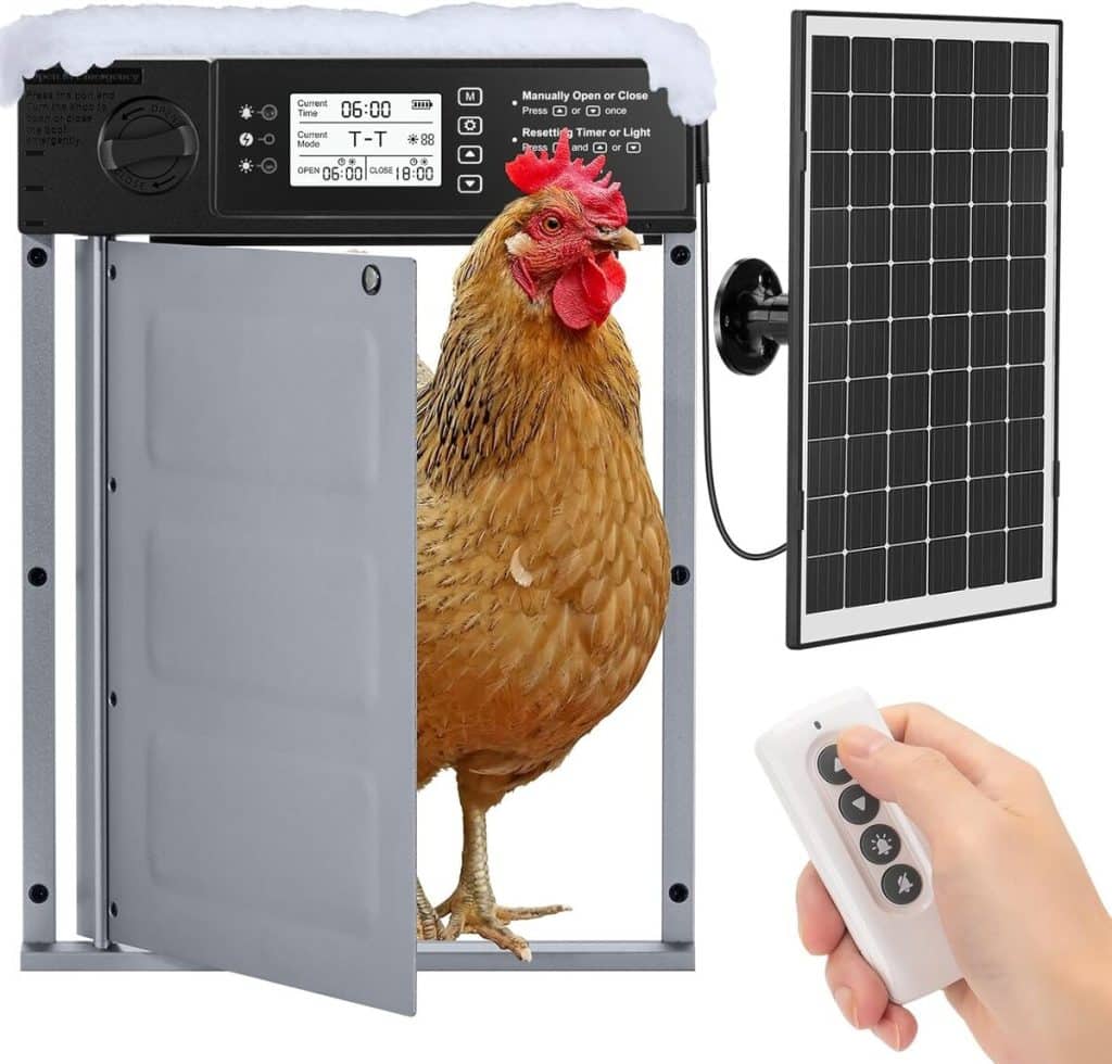 Test du porte automatique Doirdon : énergie solaire et batterie résiliente