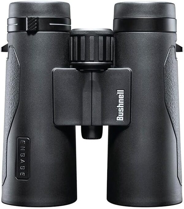 Bushnell - Jumelle Engage DX - 10x42 - Prisme en Toit - Jumelles Professionnelles - Qualité d'Image Brillante - Objectifs Robustes et Traité Multicouche toute Surfaces - BENDX1042 Noir
