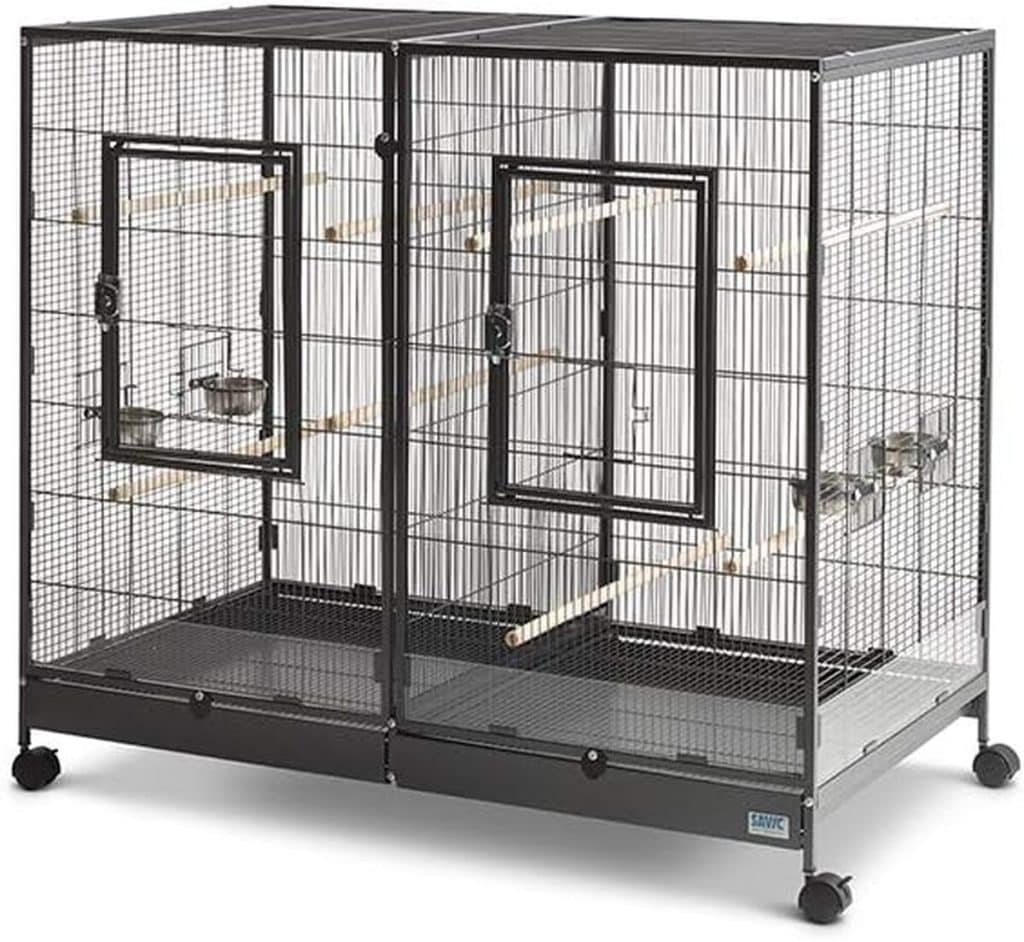 Test de la cage pour rongeur Savic Tasmania 120 XL noire